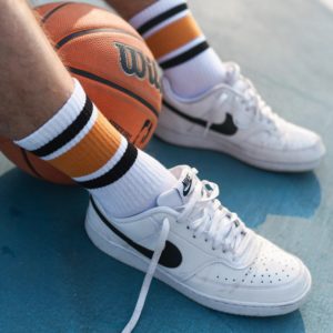 Chaussettes de skate OS Classic Orange - Crew - Snapp Wear
