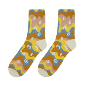 Chaussettes de skate Peace amigos - Mid - Snapp Wear