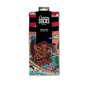 Chaussettes de Skate -Tiki Surf - American Socks