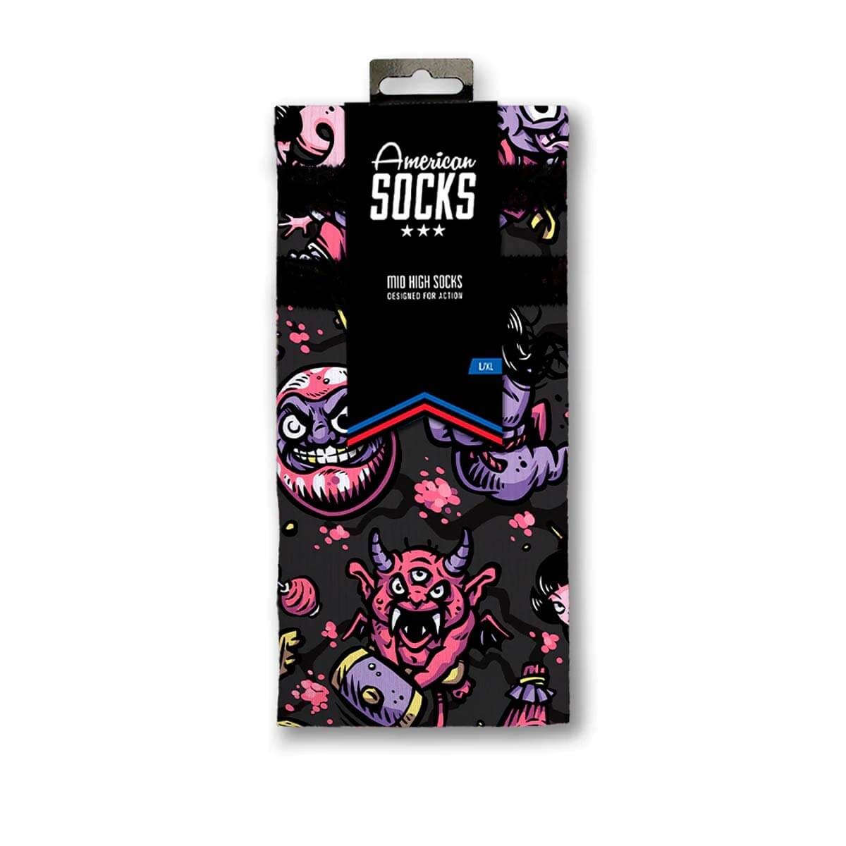 Chaussettes de Skate -Yokai- American Socks